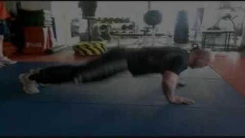 John Skillen Triple Clap Press ups - slow motion