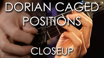 11. Dorian CAGED Positions - Closeup