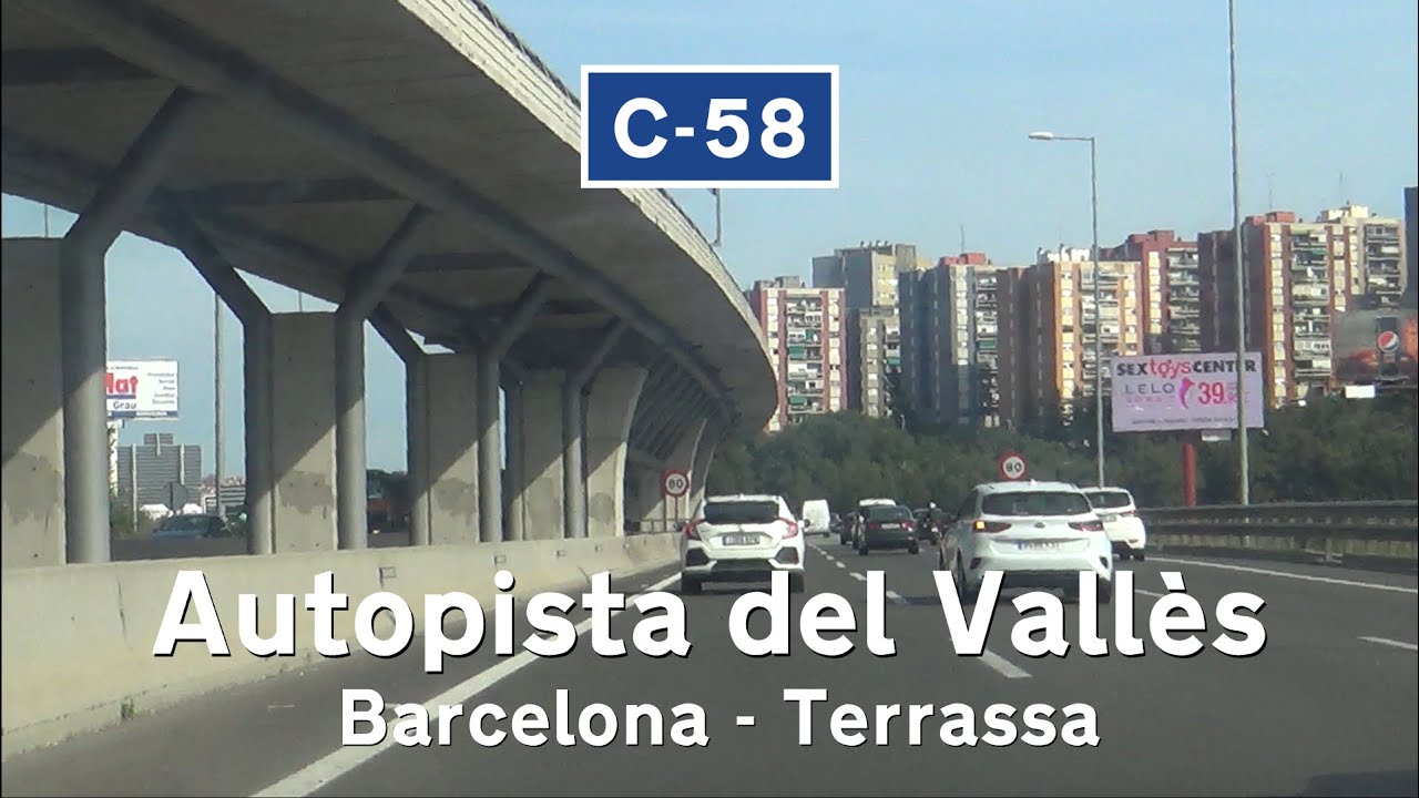 [E] Autopista del Vallès: C-58 Barcelona - Terrassa
