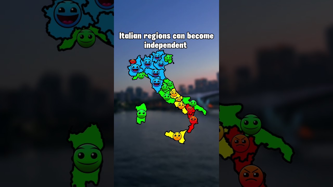 Italian regions can becomeindependent 