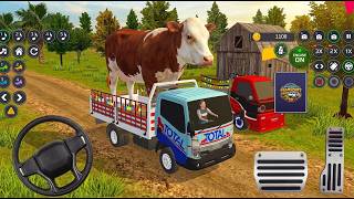 🚛🐄 Cow Transport Truck Driving 3D 🐄🚛  Farm Animal Transporter Simulator | pro gamer nur screenshot 3