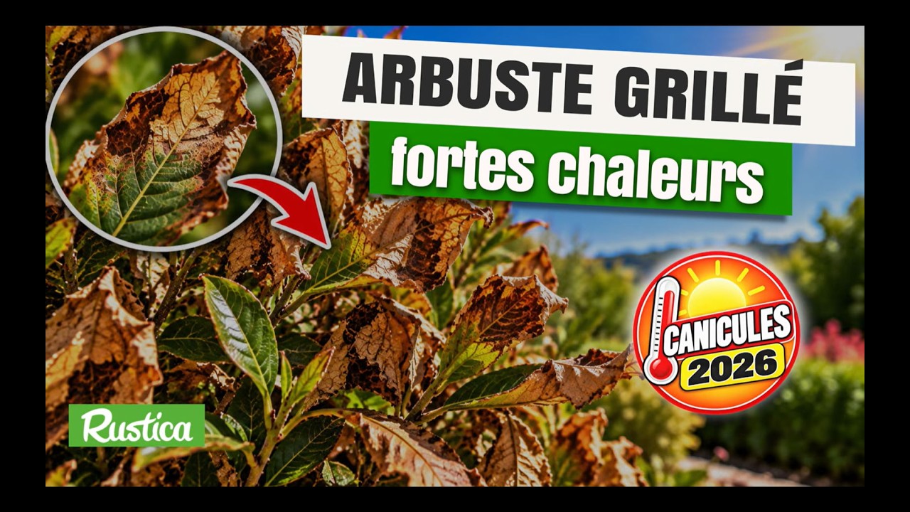 Arbustes brûlés par la canicule, peut-on encore les sauver !