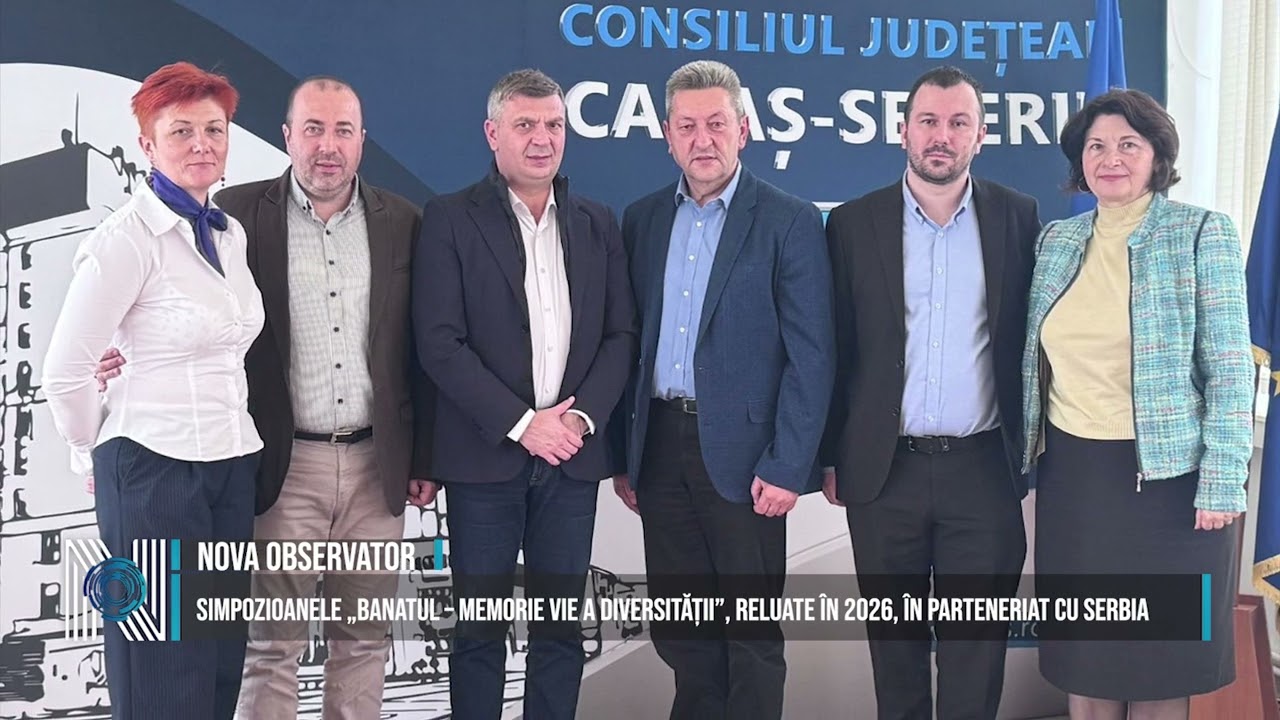 Simpozioanele „Banatul – memorie vie a diversității”, reluate în 2026, în parteneriat cu Serbia