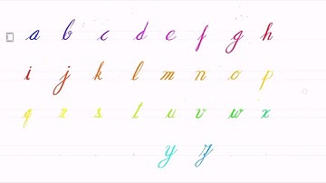 How To: Calligraphy & Hand Lettering for Beginners! Tutorial a...z