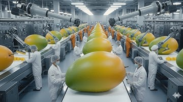 Inside a Modern Mango Processing Plant: From Farm to Tasty Mango Slices (The Whole Process)