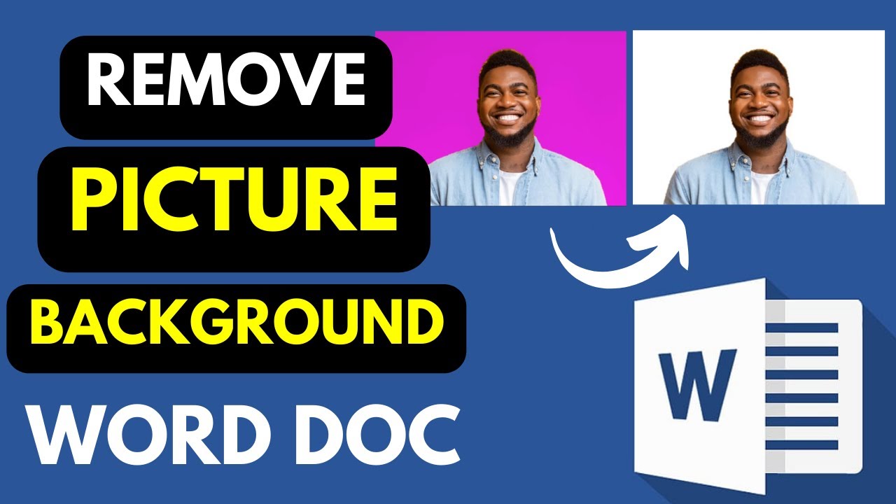 How to Remove Picture Background in Microsoft Word in 2023