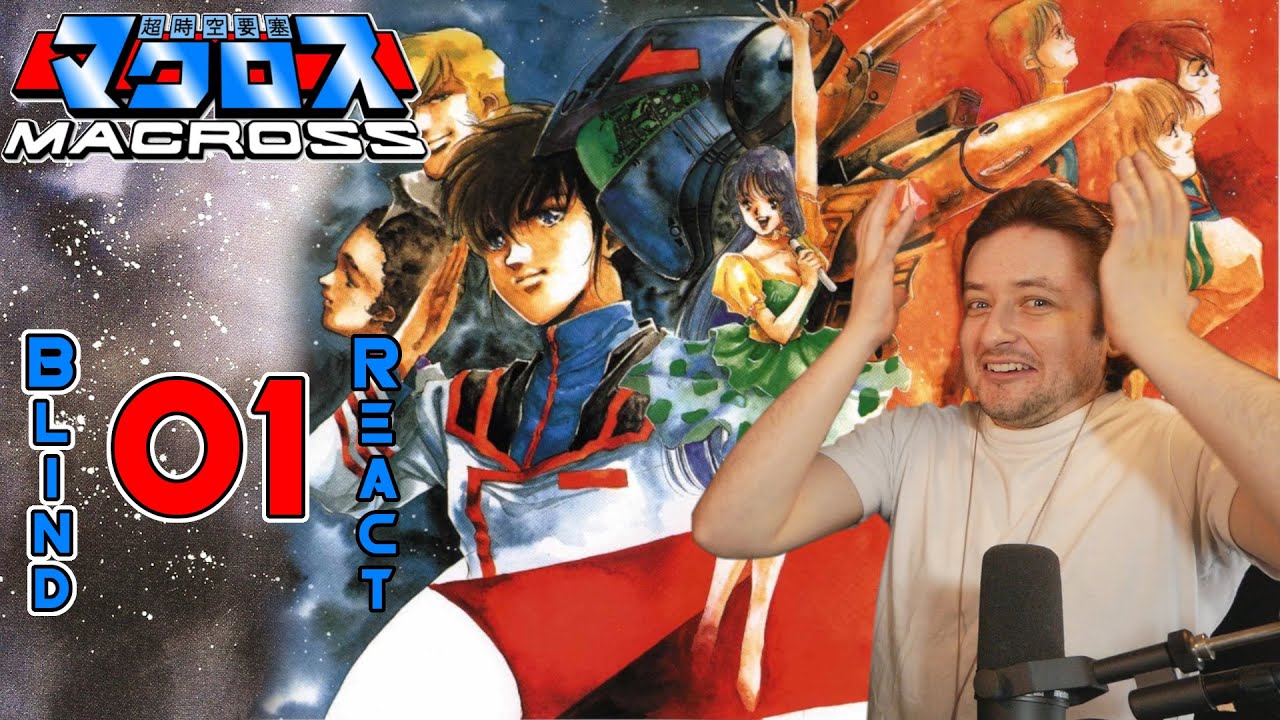 Teeaboo Reacts - SDF Macross Episode 1 - Why Not War?!