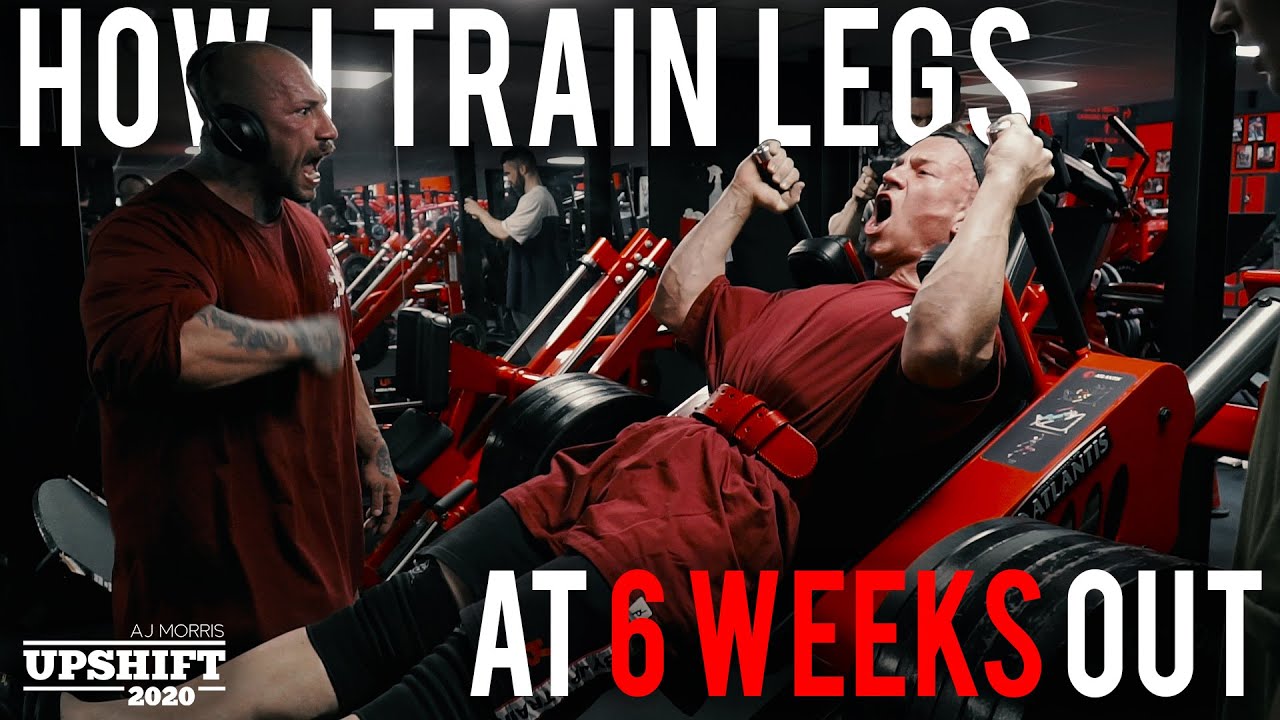 How I Train LEGS at 6 Weeks Out | Upshift 06