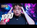 1000 dap avec 4 items sur evelynn en saison 14 sur le pbe de league of legends