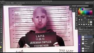 Awesome Mugshot Mockup Design Generator for Photoshop