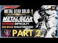 Metal Gear Solid 1 Walkthrough Extreme Difficulty [Big Boss Rank] 4K Part 2 &quot;Tank Raven&quot;