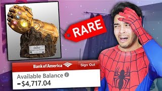 Buying EVERY Superhero item from WISH.COM! (Avengers Infinity War BedRoom MAKEOVER)