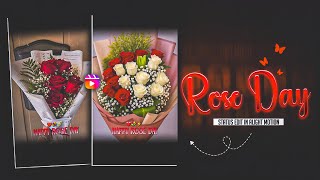 Happy Rose Day Video Editing Alight Motion | Rose Day Video Editing | Rose Day Status Editing |  screenshot 2