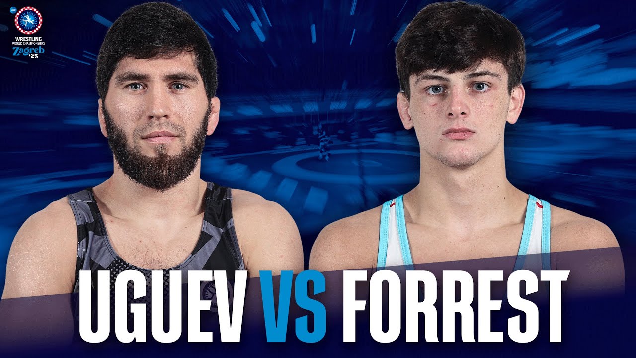 Завур УГУЕВ (UWW) против Джакса ФОРРЕСТА (США) | ЧЕМПИОНАТ МИРА 2025 | Полуфинал | FS 61 кг