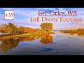 Drone Footage #35 - Tri-Cities, WA - Drone Footage - Fall Colors - Chill Scenery - DJI Mini 4 Pro