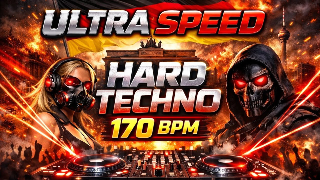 Second Speed Rave Ultra Speed Hard Techno 🔥 170 BPM European Rave 2026 - YouTube