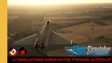 CJ Simulations Eurofighter Typhoon Autopilot | FS2020 | Microsoft Flight Simulator *OUTDATED*