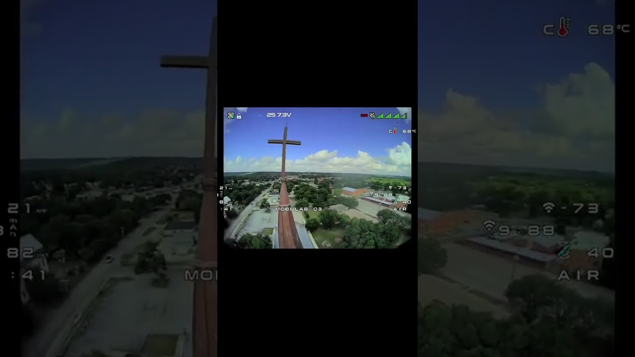 FPV Freestyle at St. Louis Church | Castroville, TX