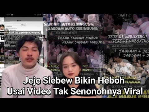 🔴Jeje Slebew Bikin Heboh Usai Video Tak Senonohnya Viral - YouTube
