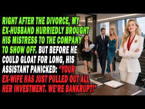 After Our Divorce, My Ex Flaunted His Mistress At Work—Then His Aide Said, “She Pulled Her Funds.”