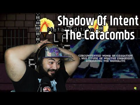 Shadow Of Intent - The Catacombs (Ft. Jason Evans & Dickie Allen) Lyric Video (Reaction)