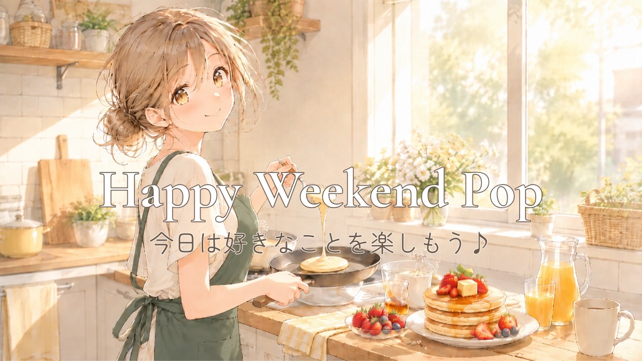 Bright Chill Pop for a Day Just for Me | Chores, Slow Mornings & Cozy Café Moments | Sunny Pop Days
