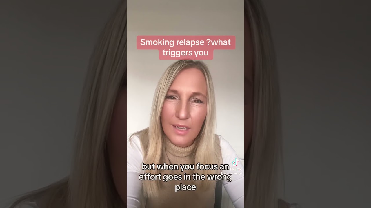 Stop smoking relapse. What triggers you to go back smoking after you’ve quit ?