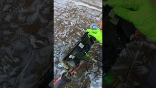Caster wheel change for Mini Mondo Surface Cleaner #onspotpowerwashing #pressurewashing