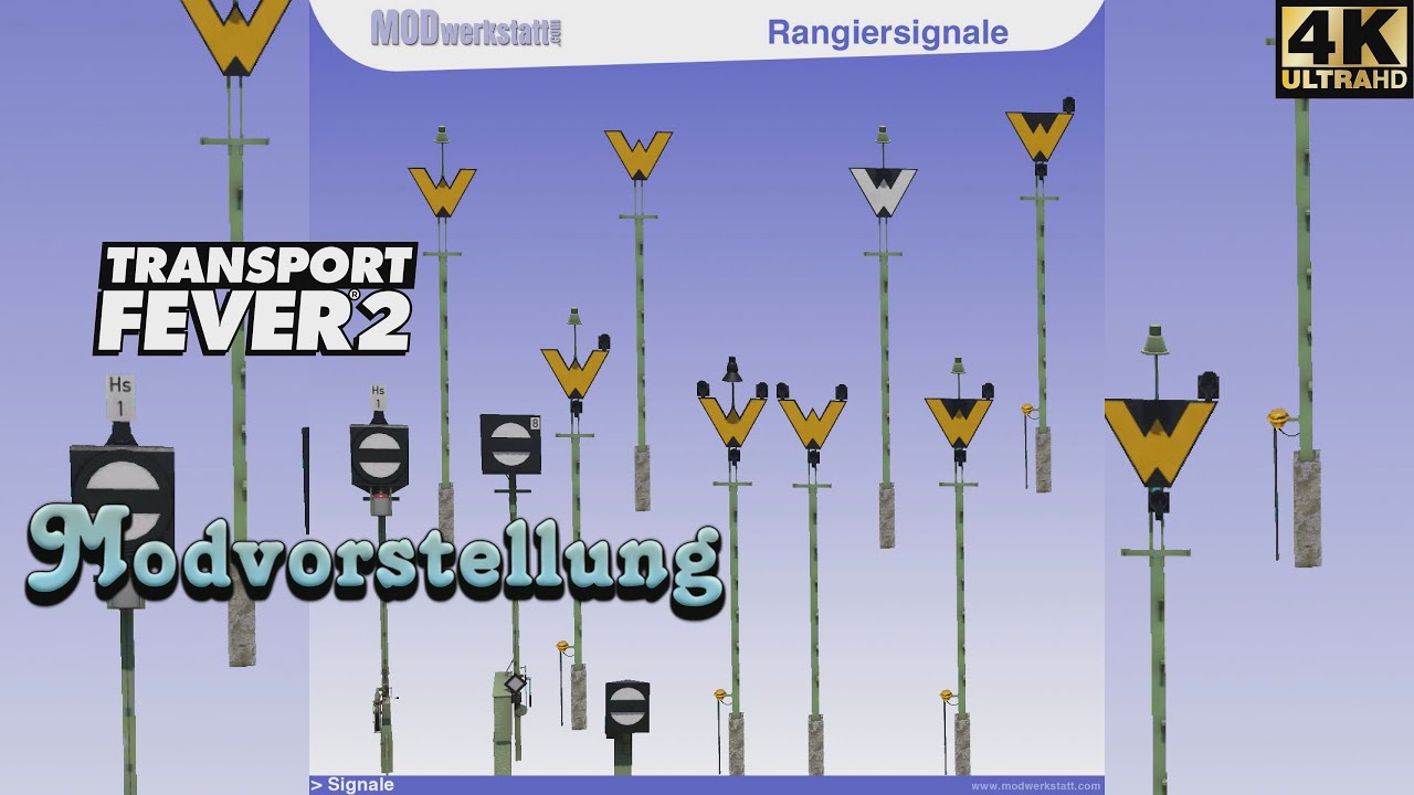 Transport Fever 2 - Rangiersignale [Modvorstellung]