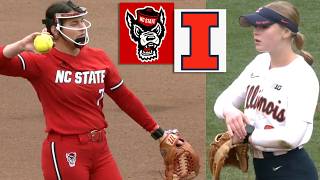 Illinois vs NC State Women's College Softball Highlights Full Game 2026