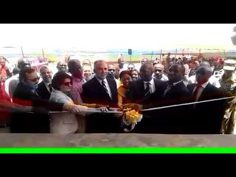 مراسم افتتاح بئر مدينة كايونجا أوغندا