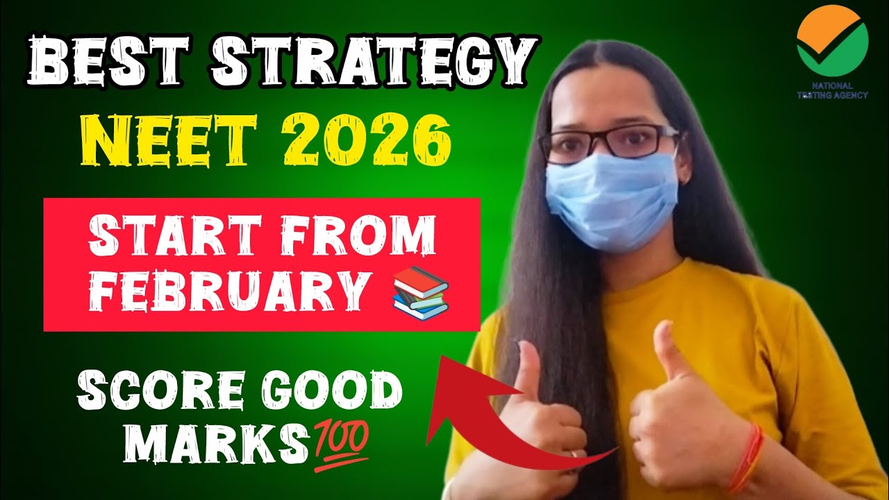 Best NEET Strategy 2026 🔥 | February Se Start Karke 3 Months Me Crack NEET 💯📚 | 