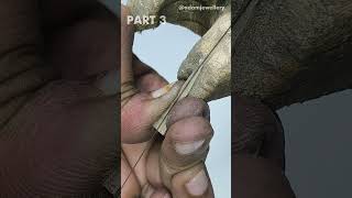 😱 Turning a Coin Into a Luxury Marquise Diamond Ring 💎 | Part-3 #jewelrymaking   #coinring
