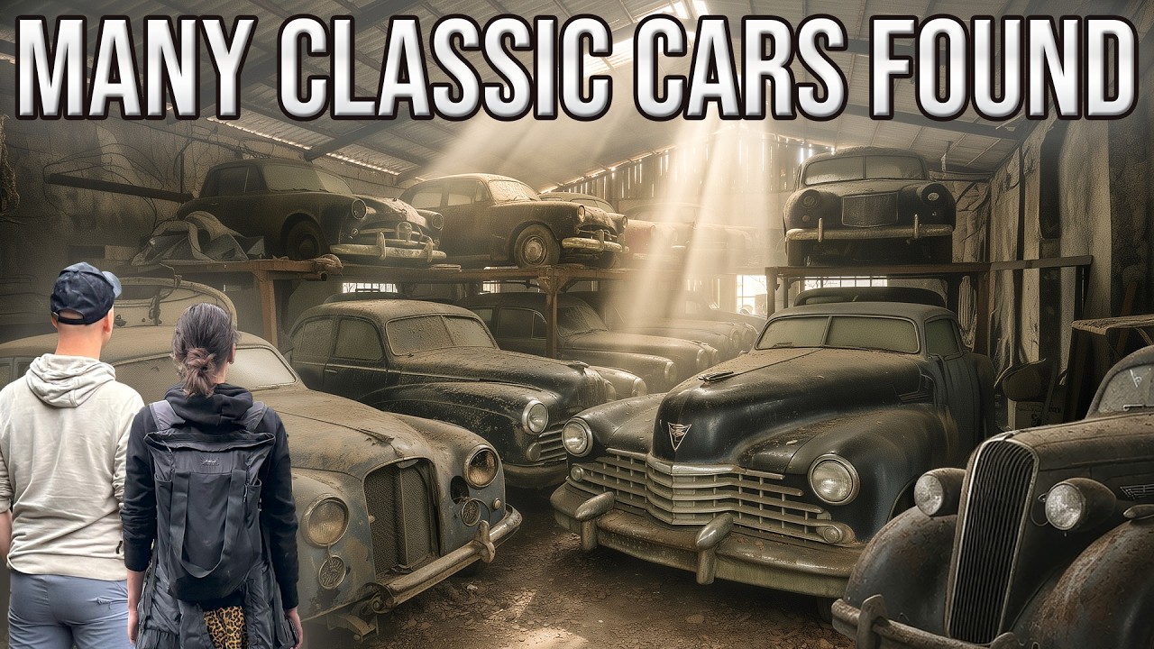 INCREDIBLE BARN DISCOVERY | Filled with Classic Cars