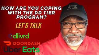 Tier Programs How Has It Affected You So Far?│Ride Along In Baltimore │Uber Eats │DoorDash │DLIVRD│