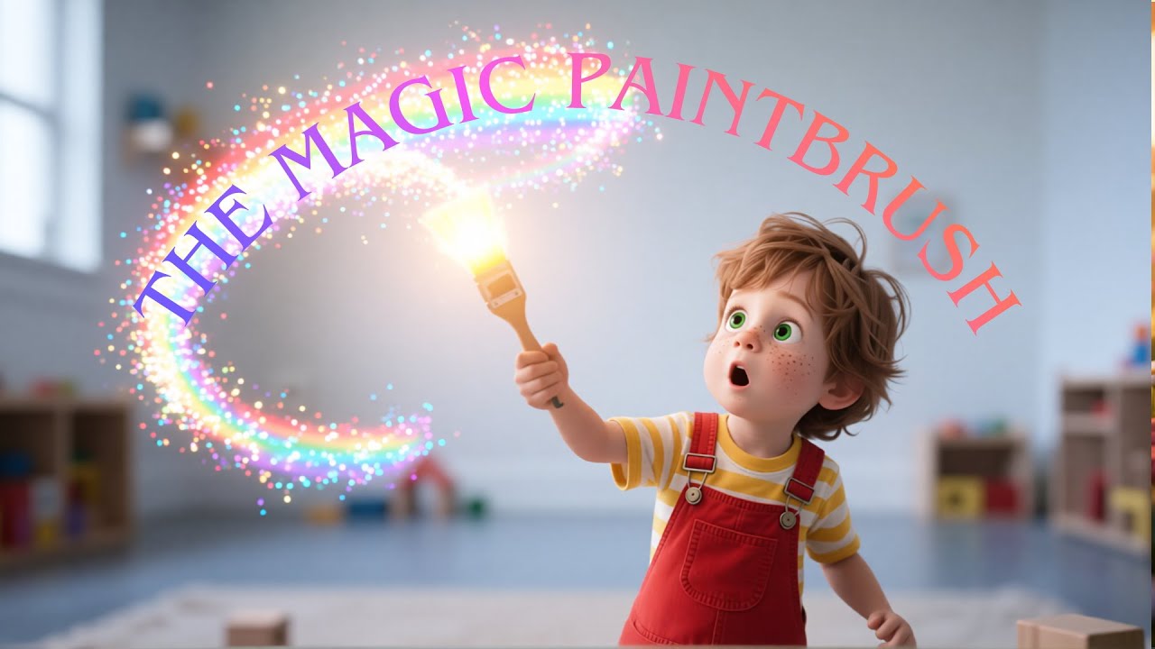 The Magic Paintbrush 🎨✨ A Magical Adventure Song | Original Kids Songs & Lullaby
