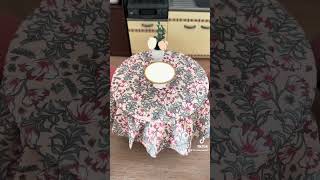 My tea table set rement#rement #miniature #minifood #afternoontea