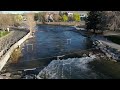 Drone video of the Truckee River from downtown Reno