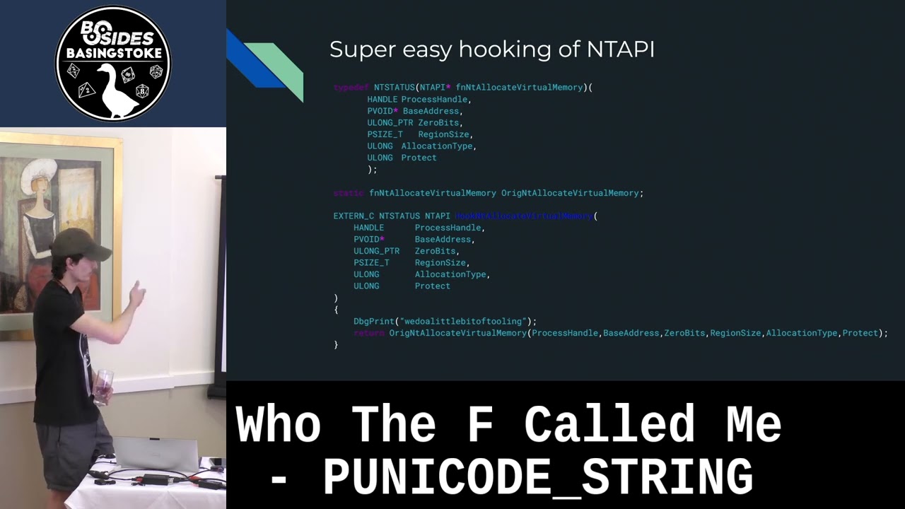 Who The F Called Me by PUNICODE_STRING