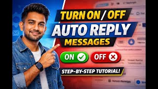 How to turn On and Off auto reply messages on Facebook page 2026 screenshot 3