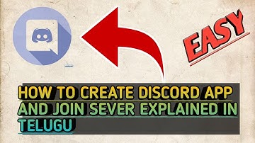 HOW TO CREATE DISCORD APP AND JOIN SEVER EXPLAINED IN TELUGU || WATCH TILL END || @NGW