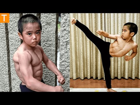 ブルースリー少年RYUSEIの凄すぎる身体能力とトレーニングヌンチャク筋トレ
