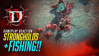 Our FIRST LOOK at Skovos Isles Gameplay from Diablo 4 Lord of Hatred (Strongholds and Fishing)