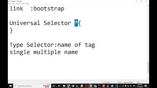 Css introduction and type of selector part 2