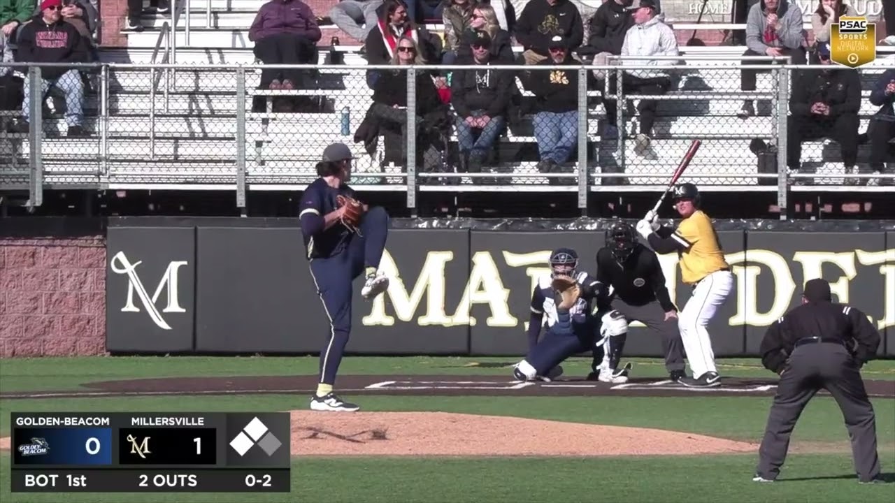 Highlights: Millersville Baseball vs. Goldey-Beacom (March 1st, 2026)