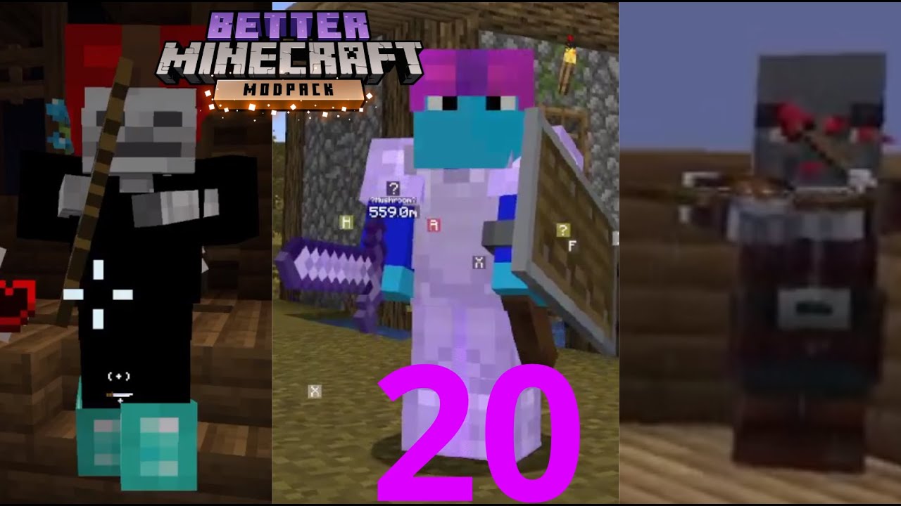 First 1hr Mod journey - Better Minecraft Modpack part 20 - YouTube