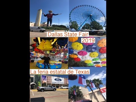 La Feria Estatal De Texas 2019/Dallas State Fair Of Texas Tour 2019 - YouTube