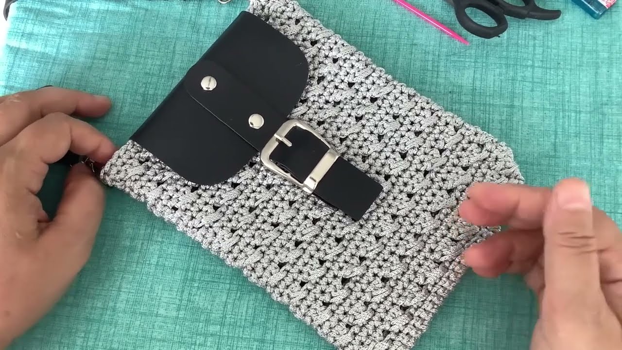 1 SAATTE ÖR TAK ÇIK 🧰.             TELEFON CANTASİ YAPIMI👌