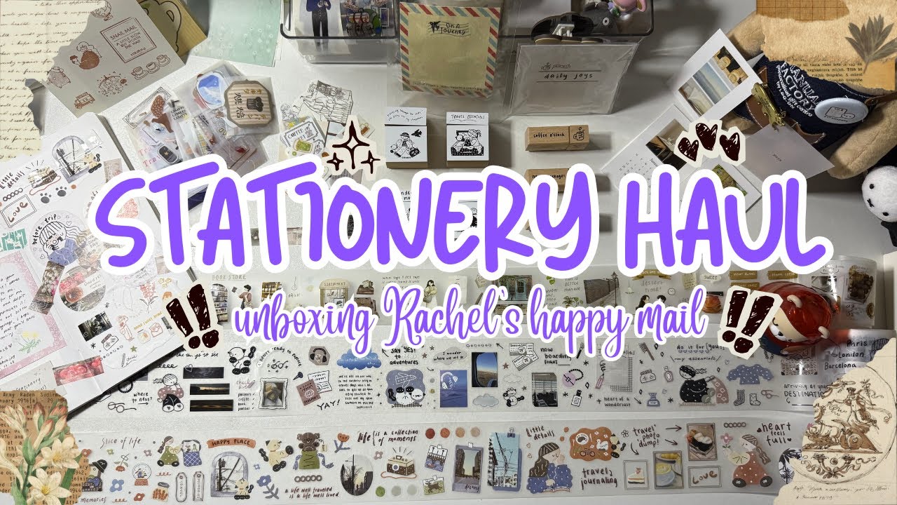 A Very Overdue Journaling Haul (Bought Dec 2024 😅)