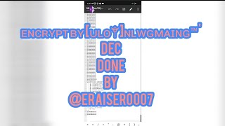 #ɴʟᴡɢᴍᴀɪɴɢ™ ENCRYPTION REMOVING BLOCKERS WITH LASM || TUTORIAL 59 ||DEC BY @ERAISER0007 || @ERAISER